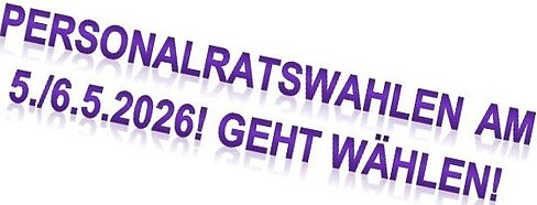 Personalratswahlen 2026